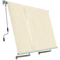 Metallo Tende da veranda Beige
