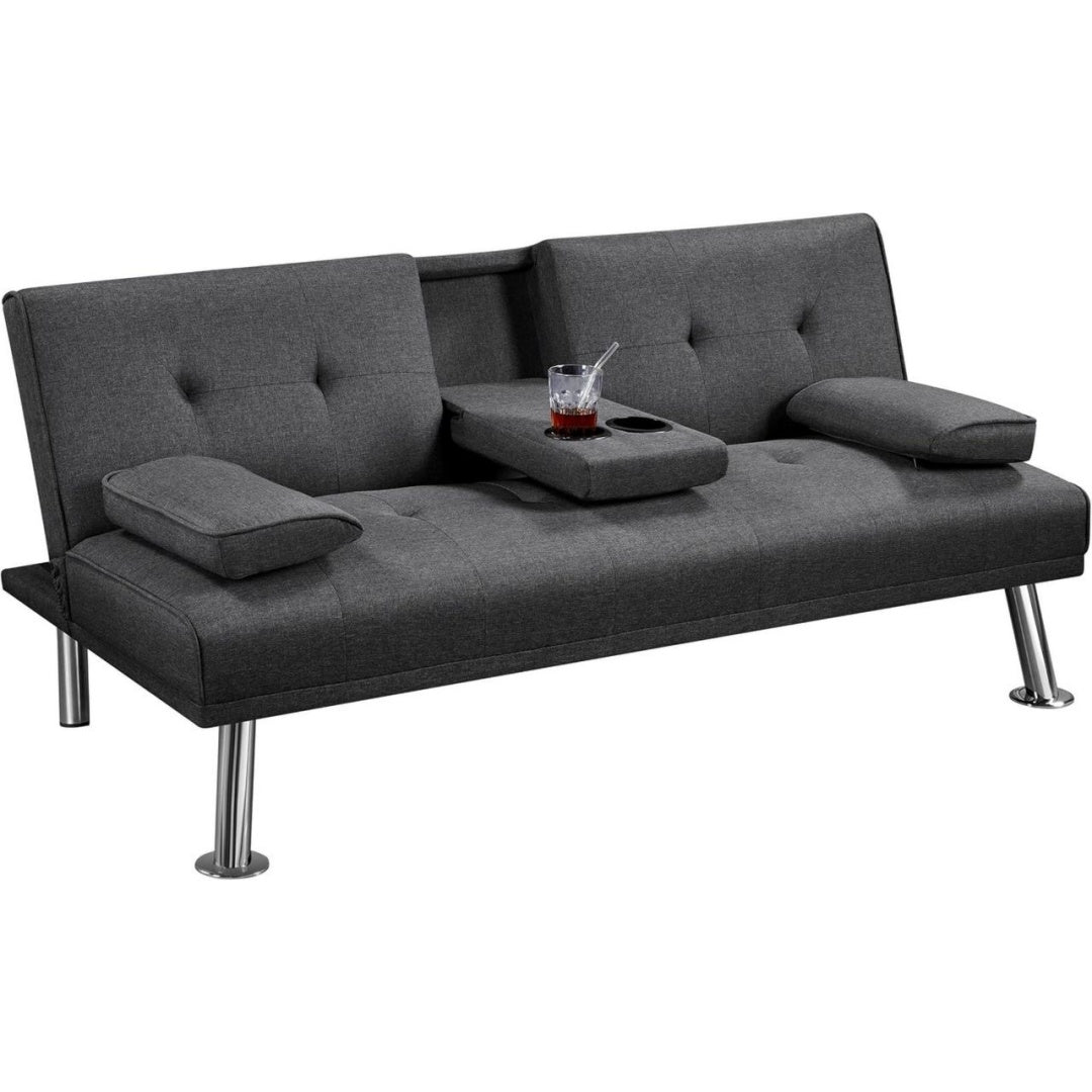 Divani Grigio Convertibile