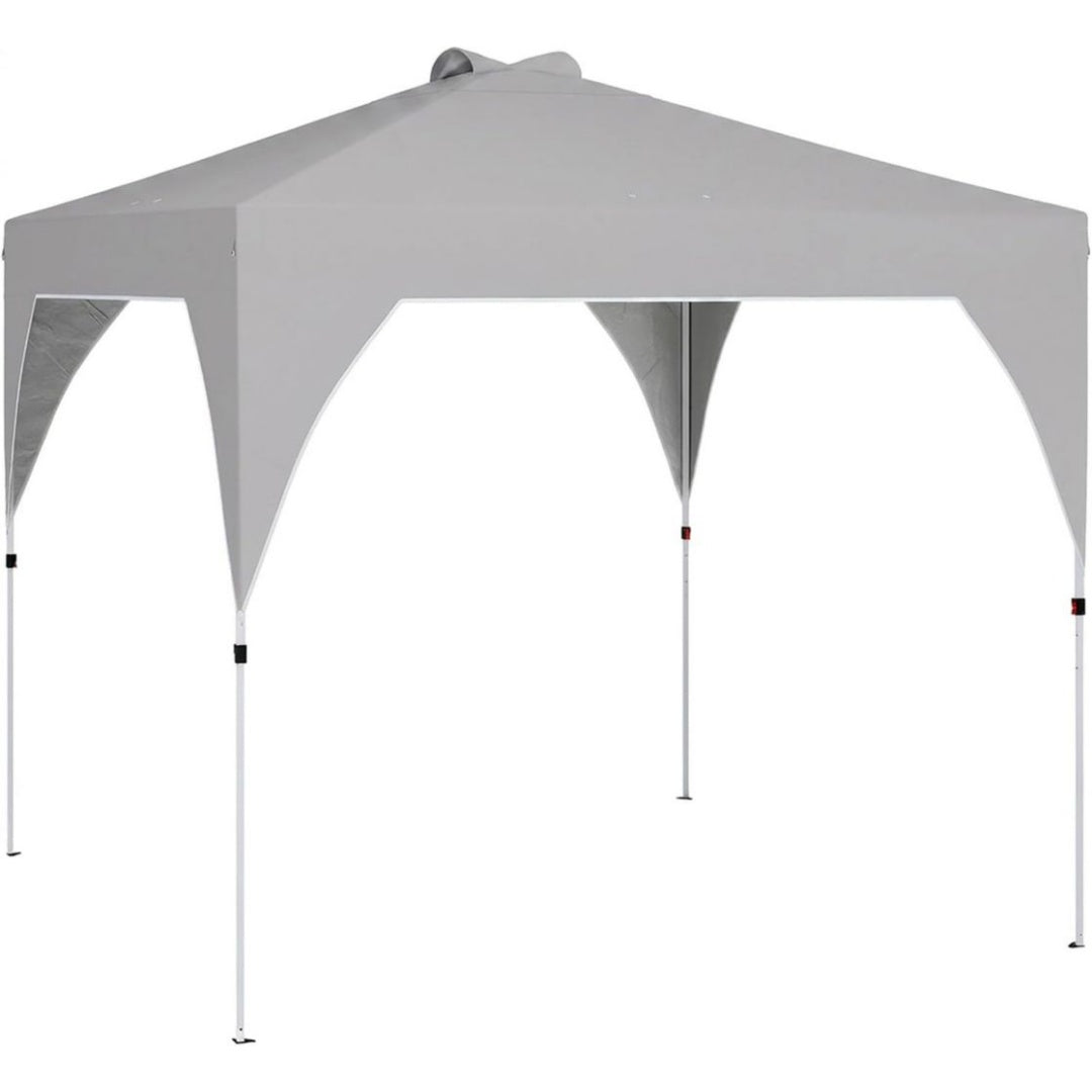 Gazebo in Metallo Grigio