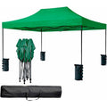 Pieghevole Verde Gazebo