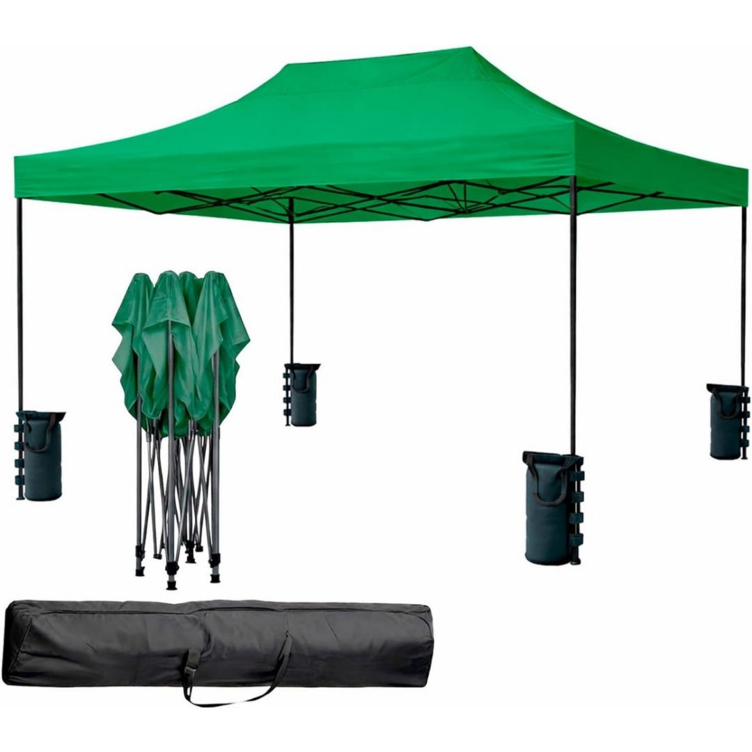 Pieghevole Verde Gazebo